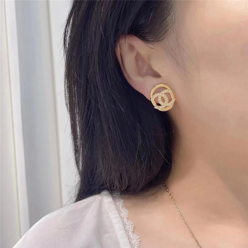 Ch**el handmade earrings