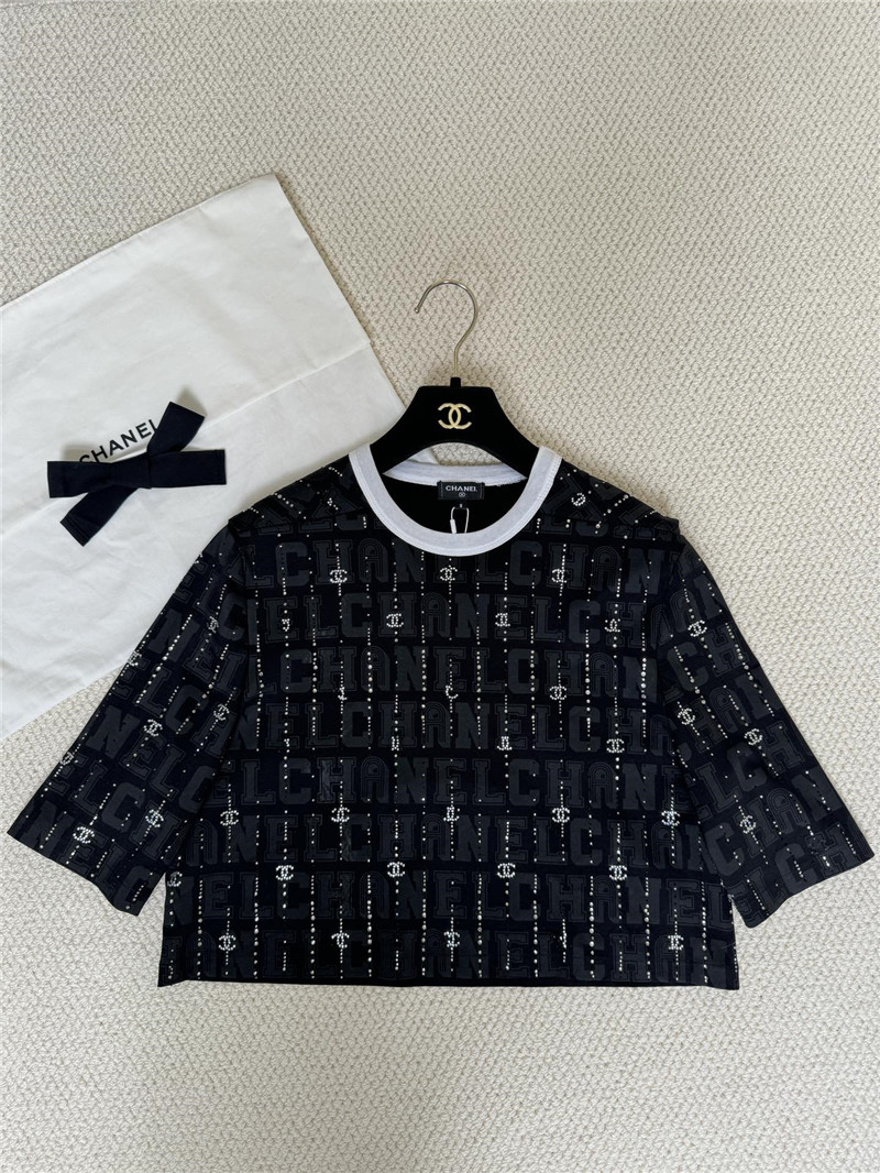Ch**el studded top + shorts replica clothing sites