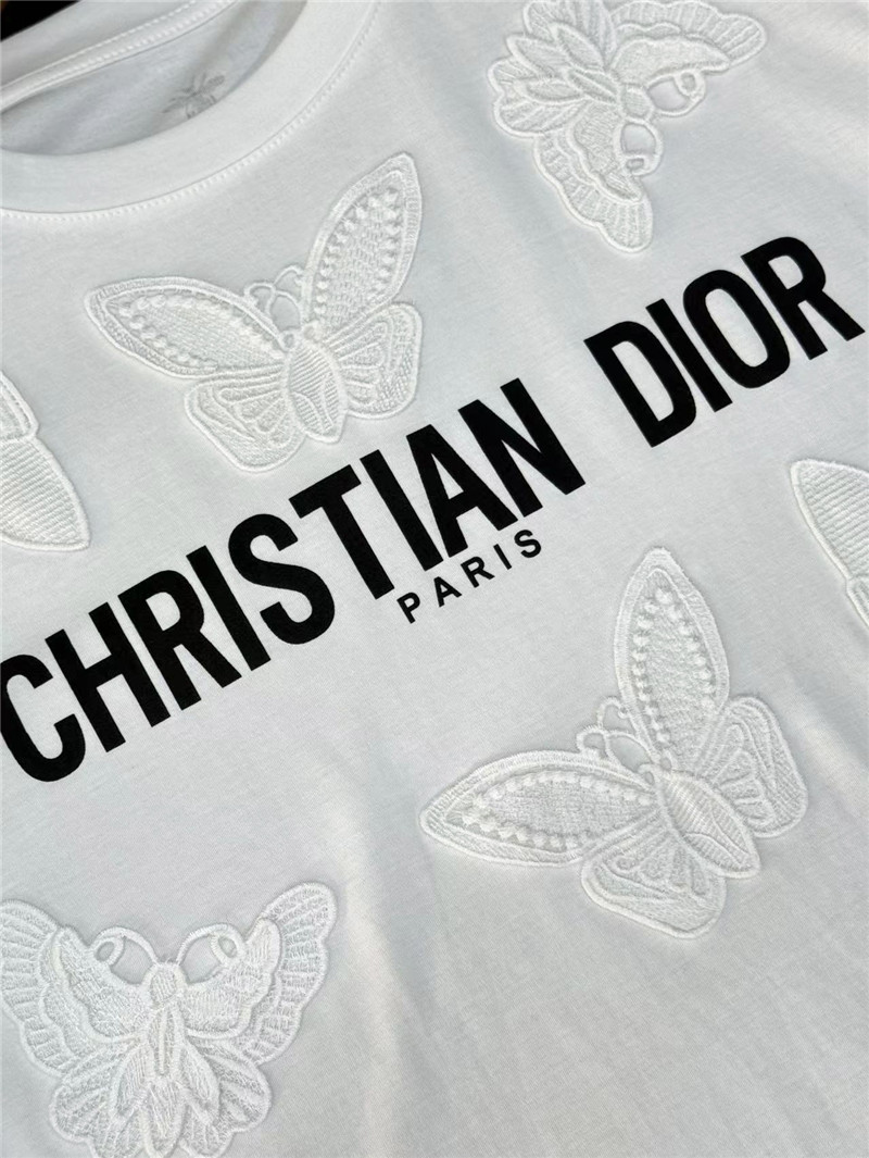 D10r butterfly white t replica d&g clothing