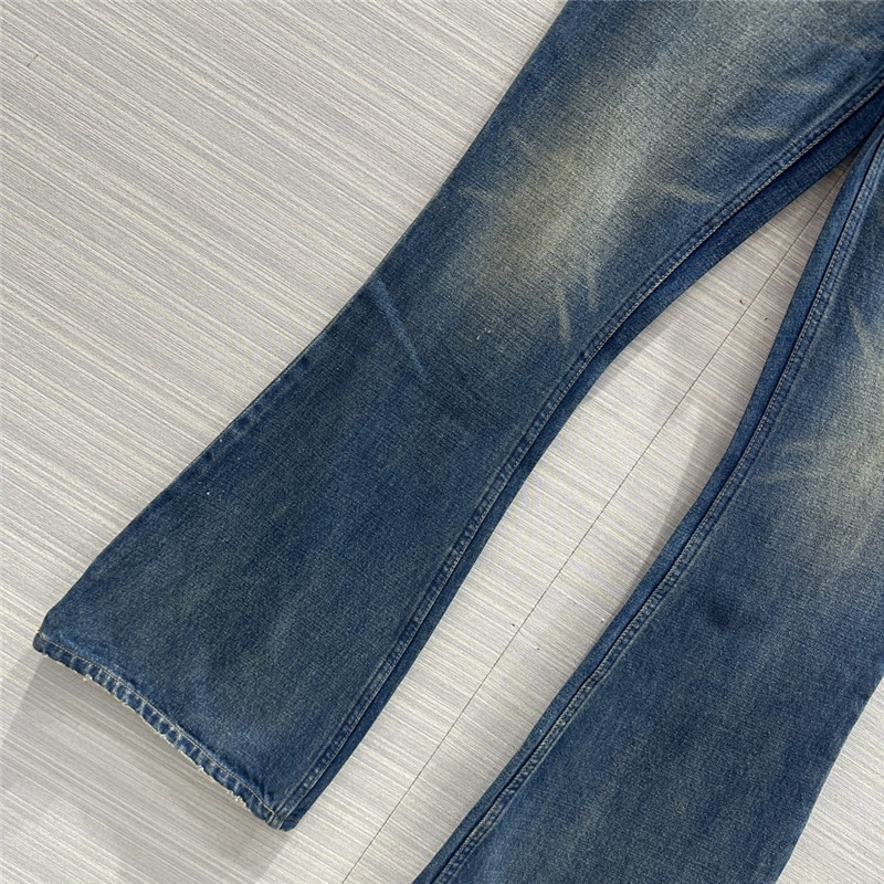 Ce1i*e low waist bootcut extra long jeans replica d&g clothing