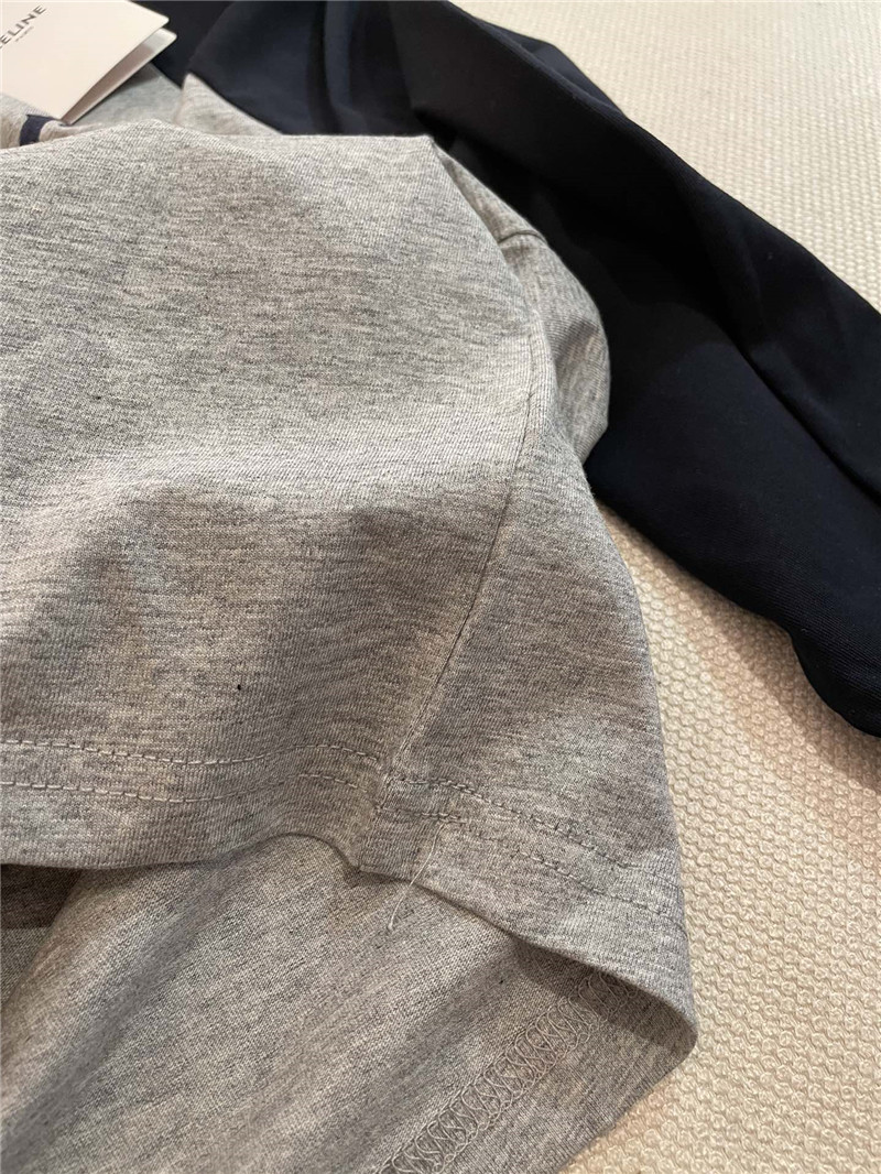Ce1i*e grey cotton jersey paris t-shirt