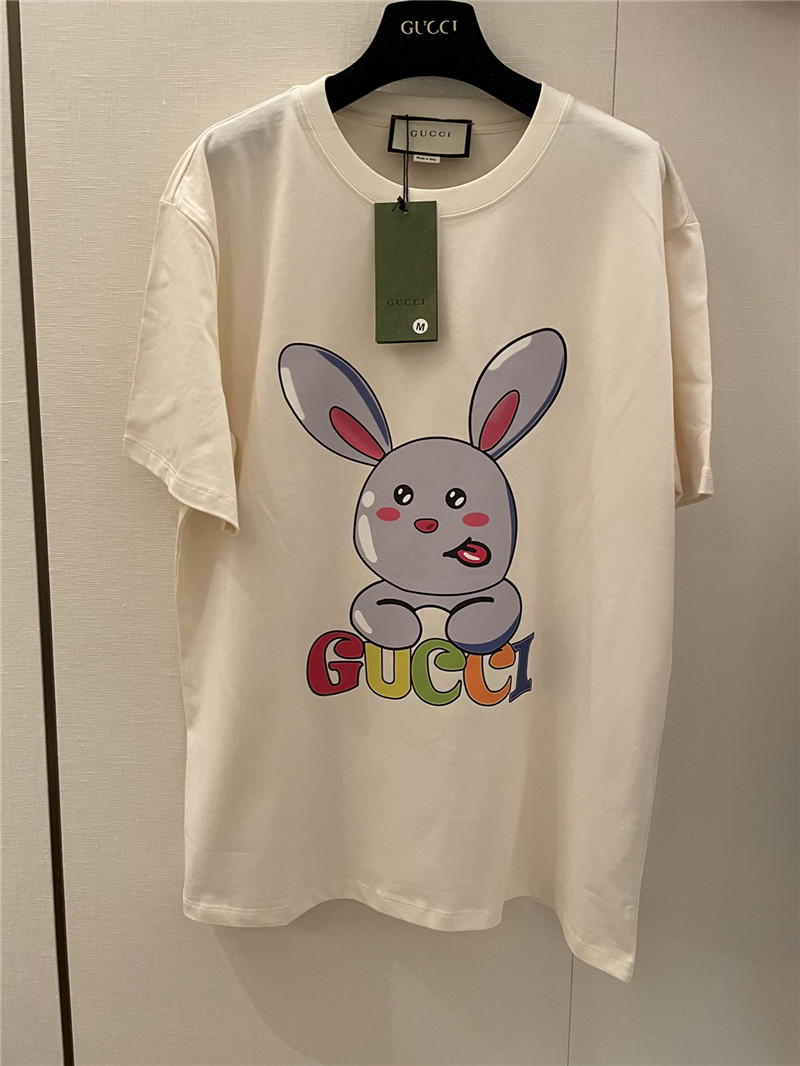 Gvc*1 big ear rabbit short sleeve replica d&g clothing
