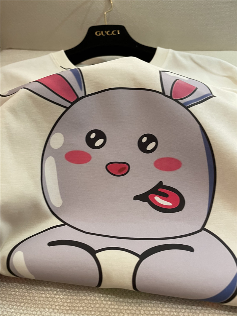 Gvc*1 big ear rabbit short sleeve replica d&g clothing