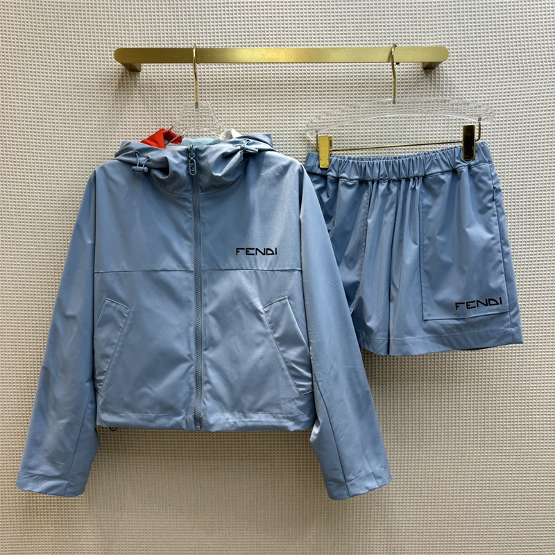 F**di reversible casual suit replica clothes