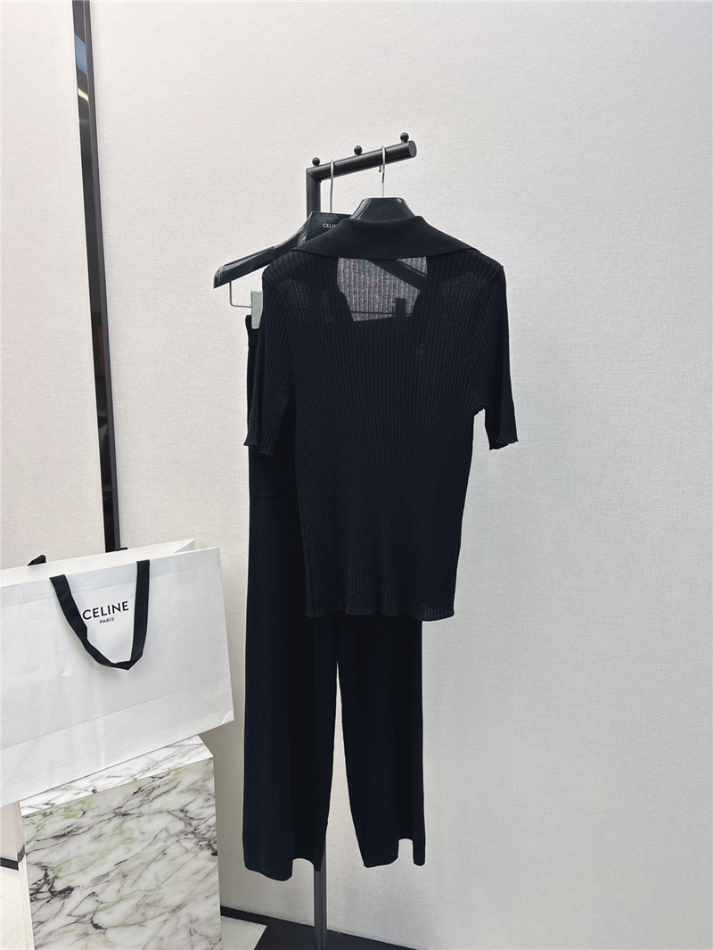 Ce1i*e lazy style ice silk suit replica d&g clothing