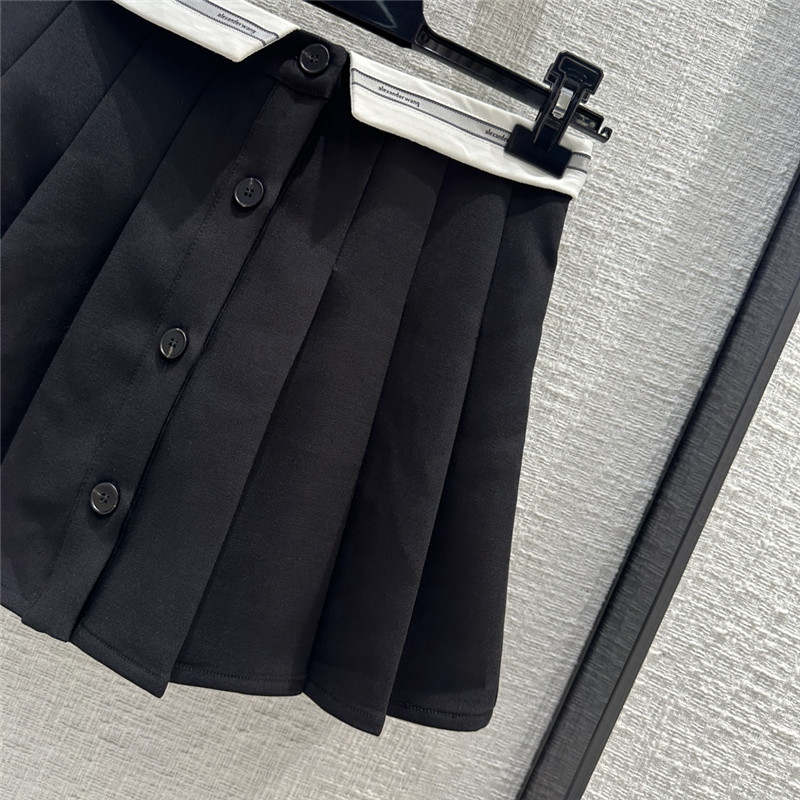 A1exa*der wang mid-high waist pleated skirt replica clothes