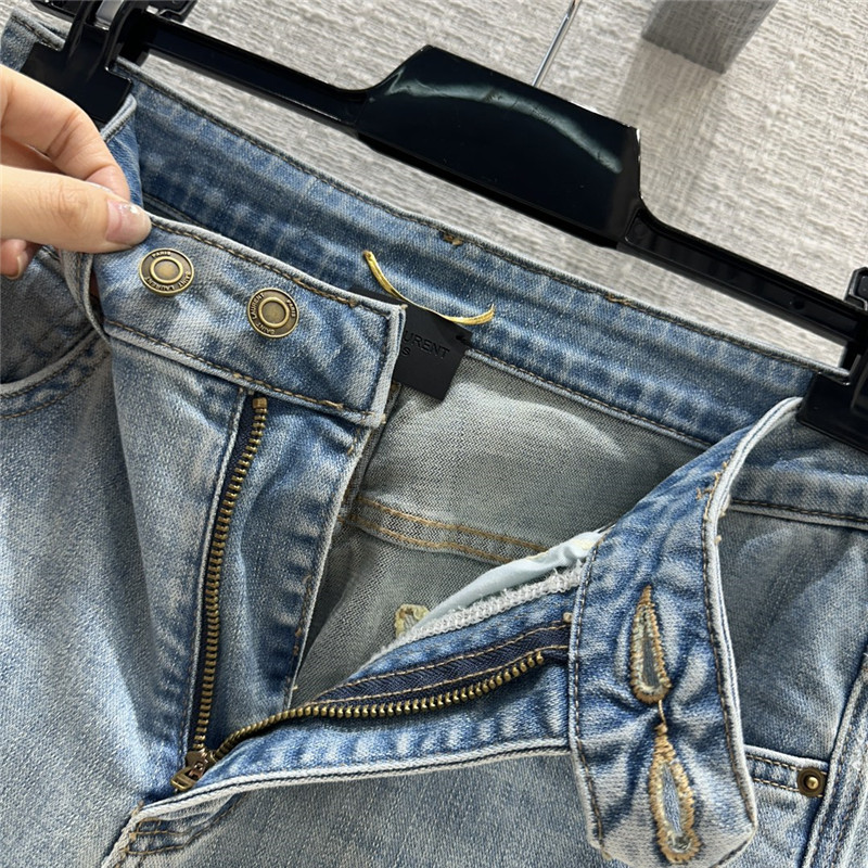 Y51 2 button bootcut jeans replica clothing