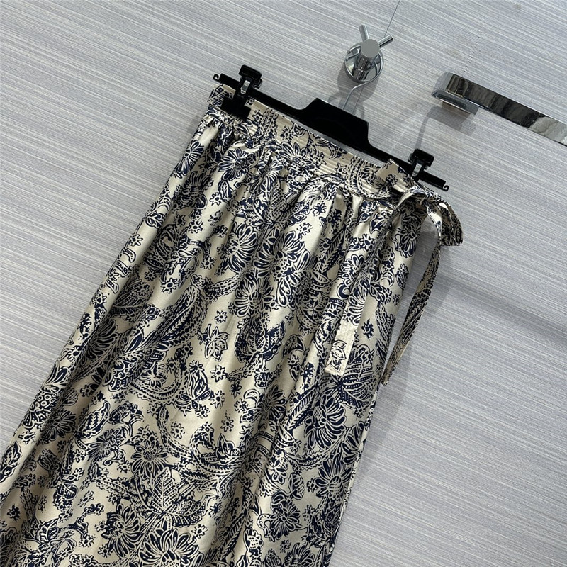 L0r0 P1ana mulberry silk strappy long skirt replica clothes
