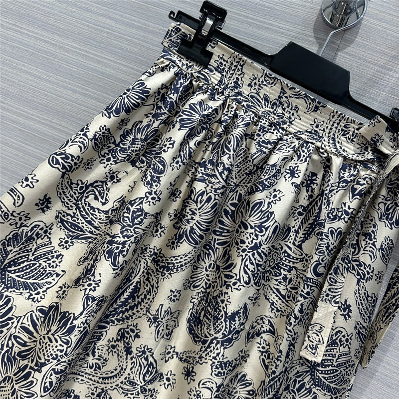 L0r0 P1ana mulberry silk strappy long skirt replica clothes