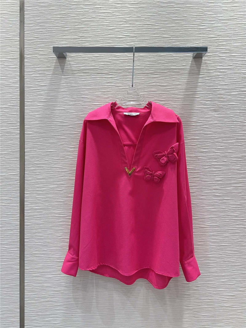 Va1e*ntin0 light luxury shirt set replica d&g clothing