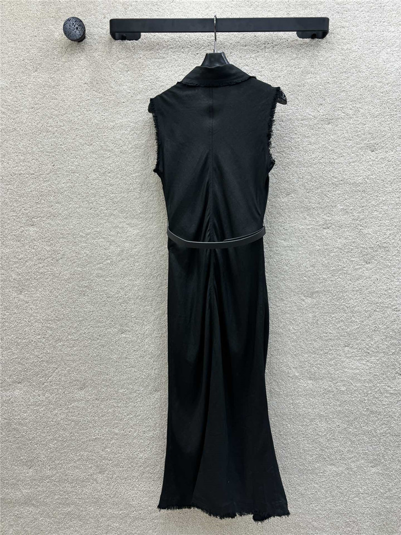 Y51 french v-neck dress replica designer clothes