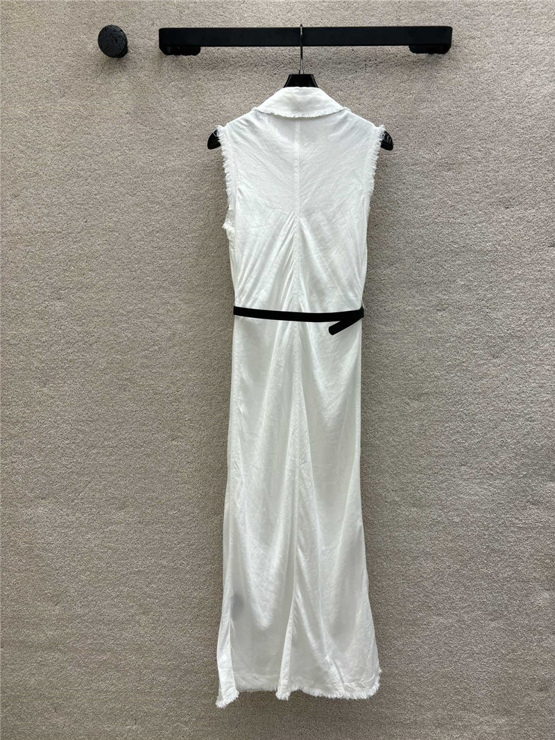Y51 french v-neck dress replica designer clothes
