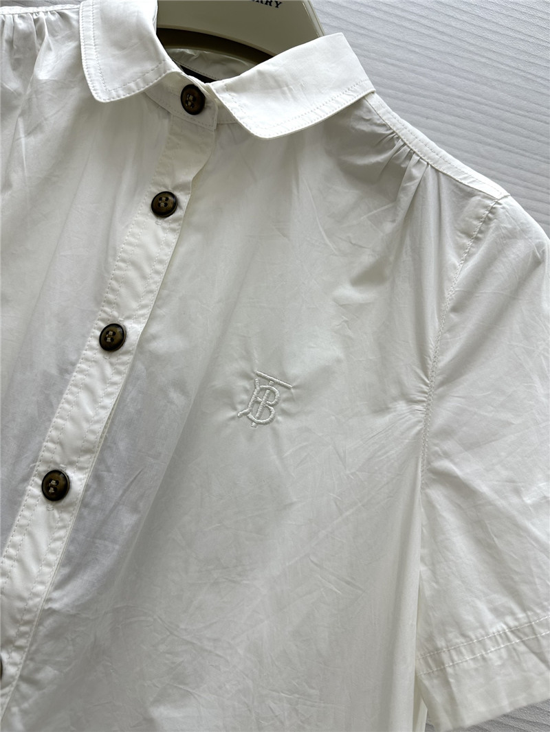 Bv*b*rry shirt collar dress replica clothing