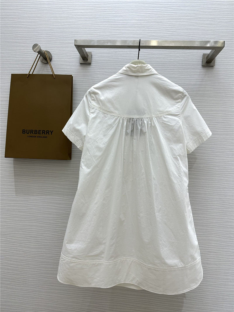 Bv*b*rry shirt collar dress replica clothing