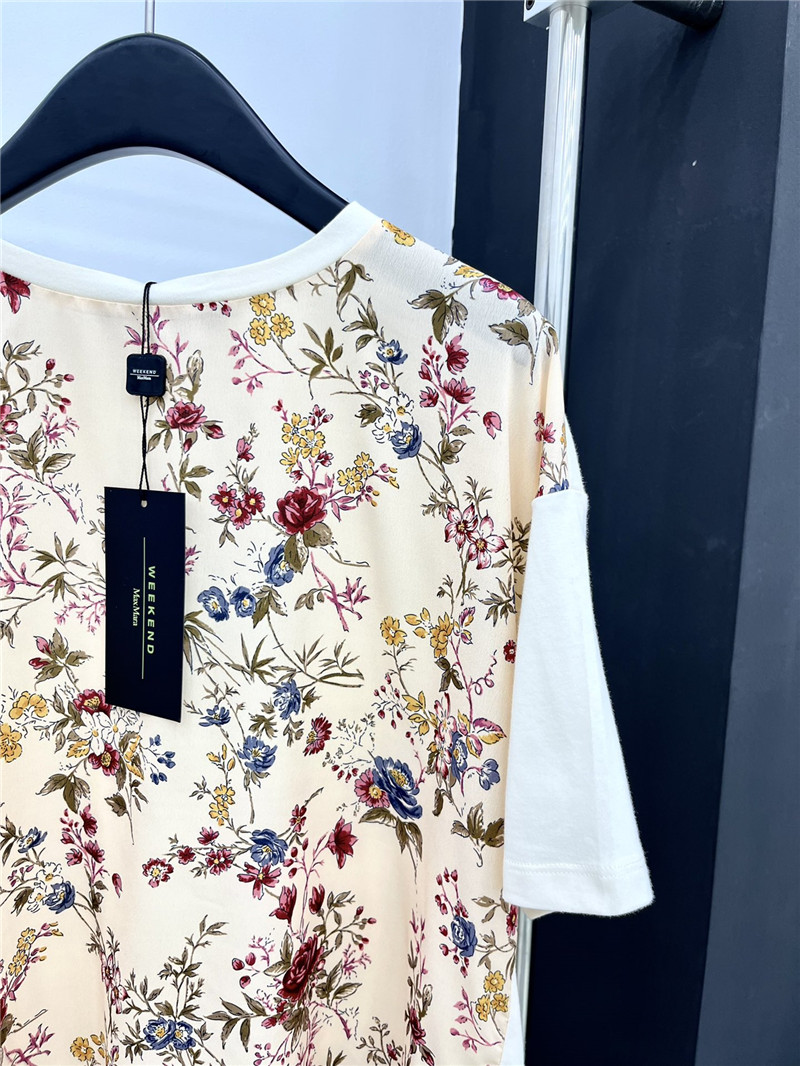 Vanitoo new printed patchwork T-shirt replica d&g clothing