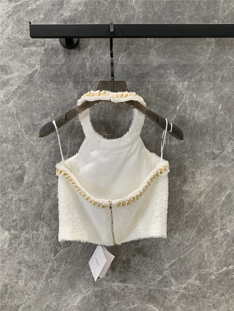 Balmain brushed halter top replica clothes
