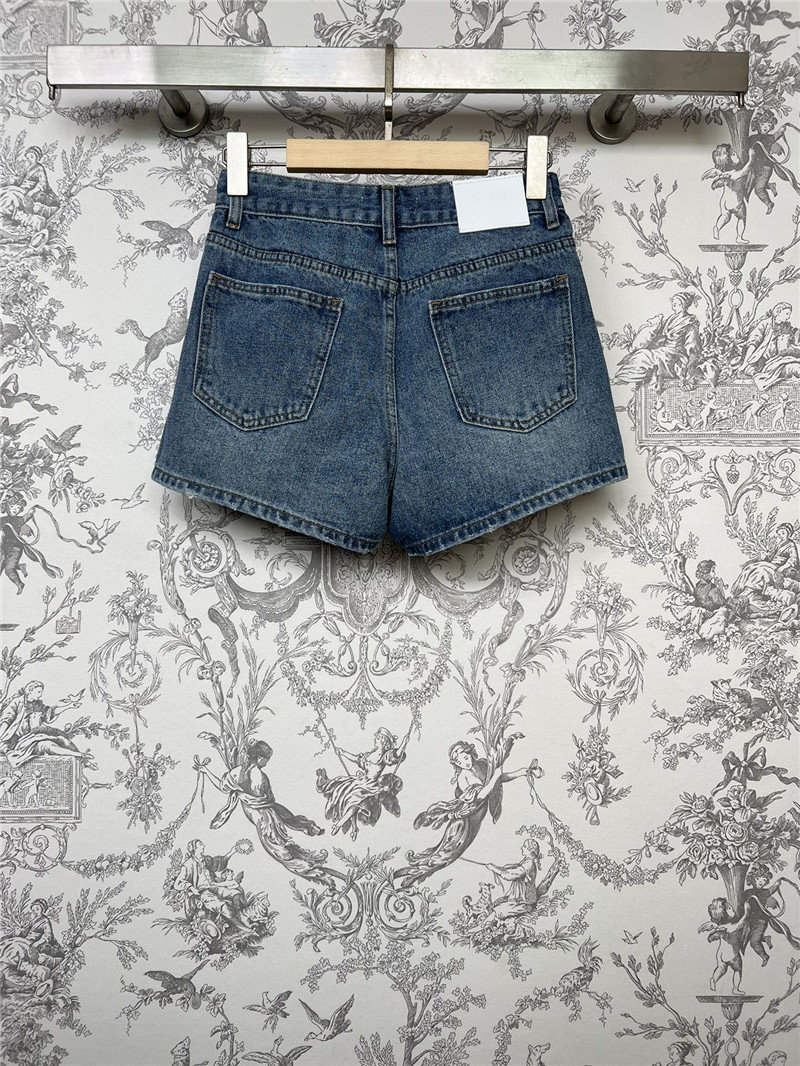 M1um1u new denim shorts cheap replica designer clothes