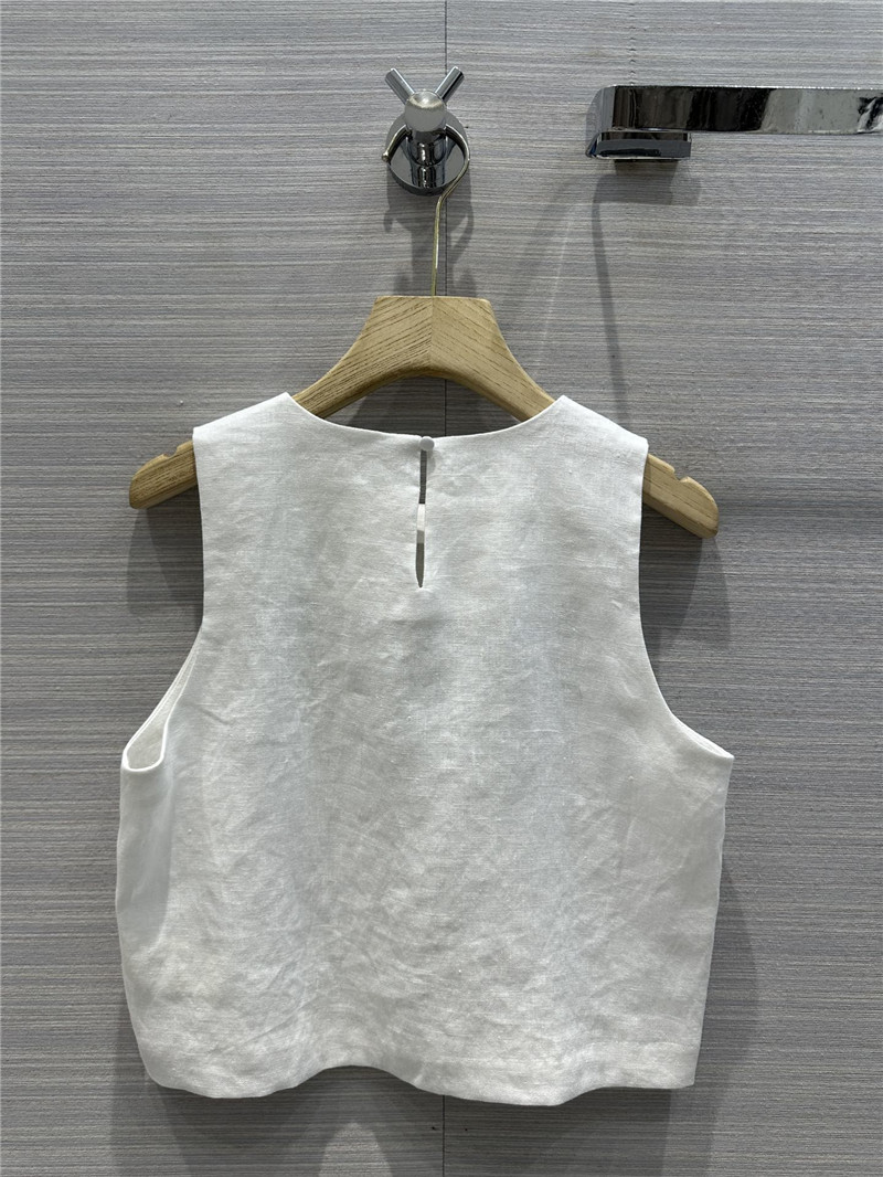 The R0w minimalist cotton and linen suit replica d&g clothing