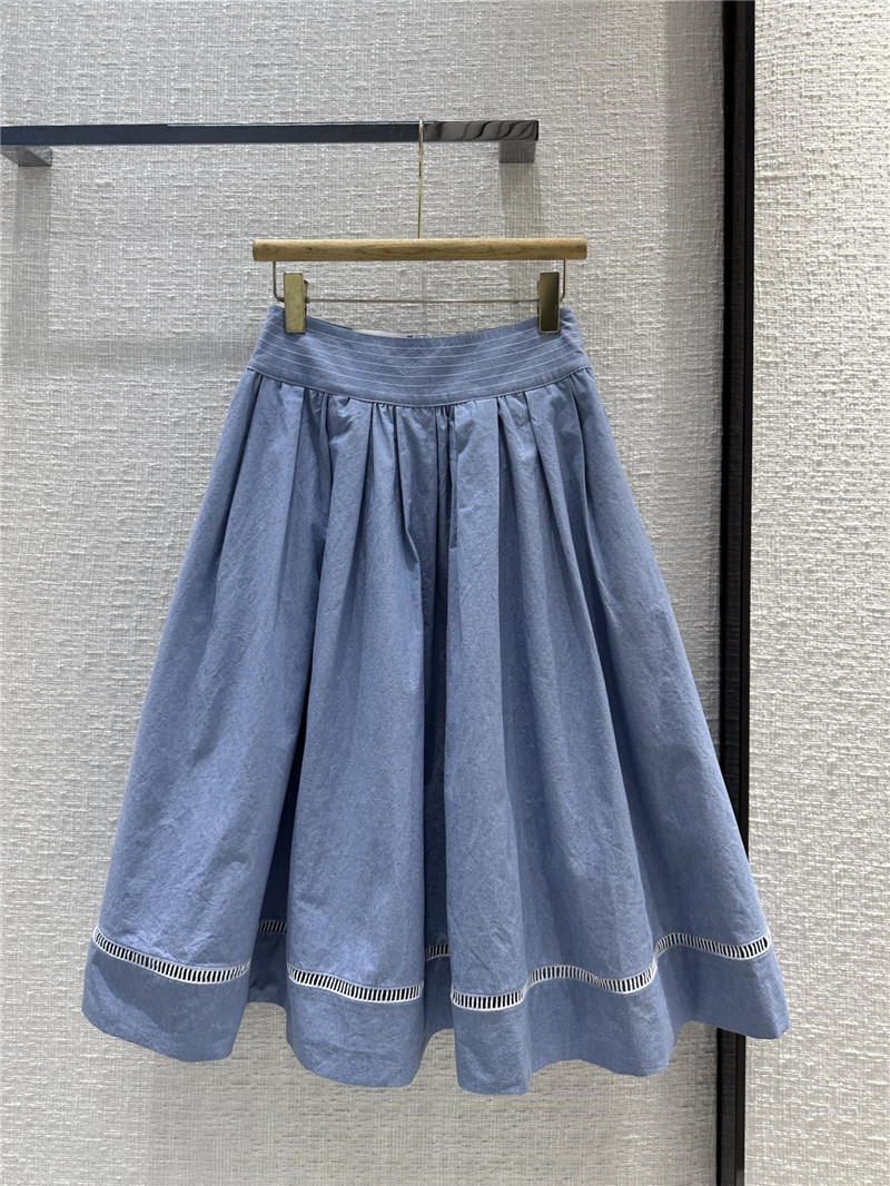 Chloé small fresh blue skirt replica d&g clothing