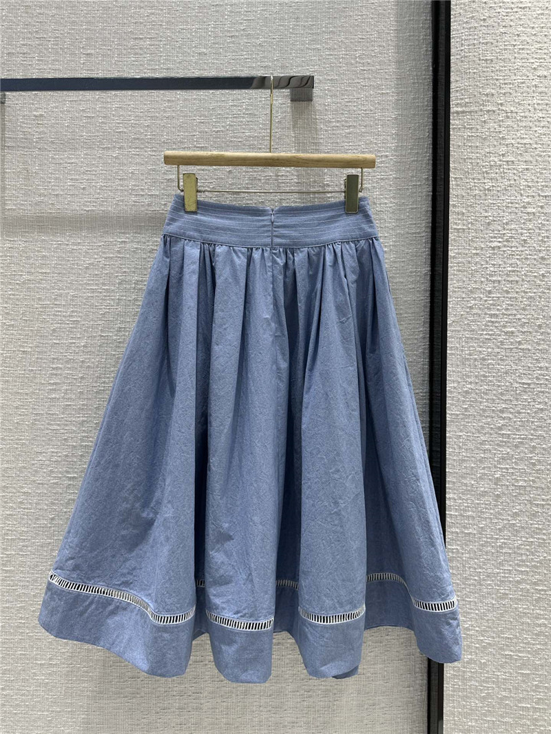 Chloé small fresh blue skirt replica d&g clothing