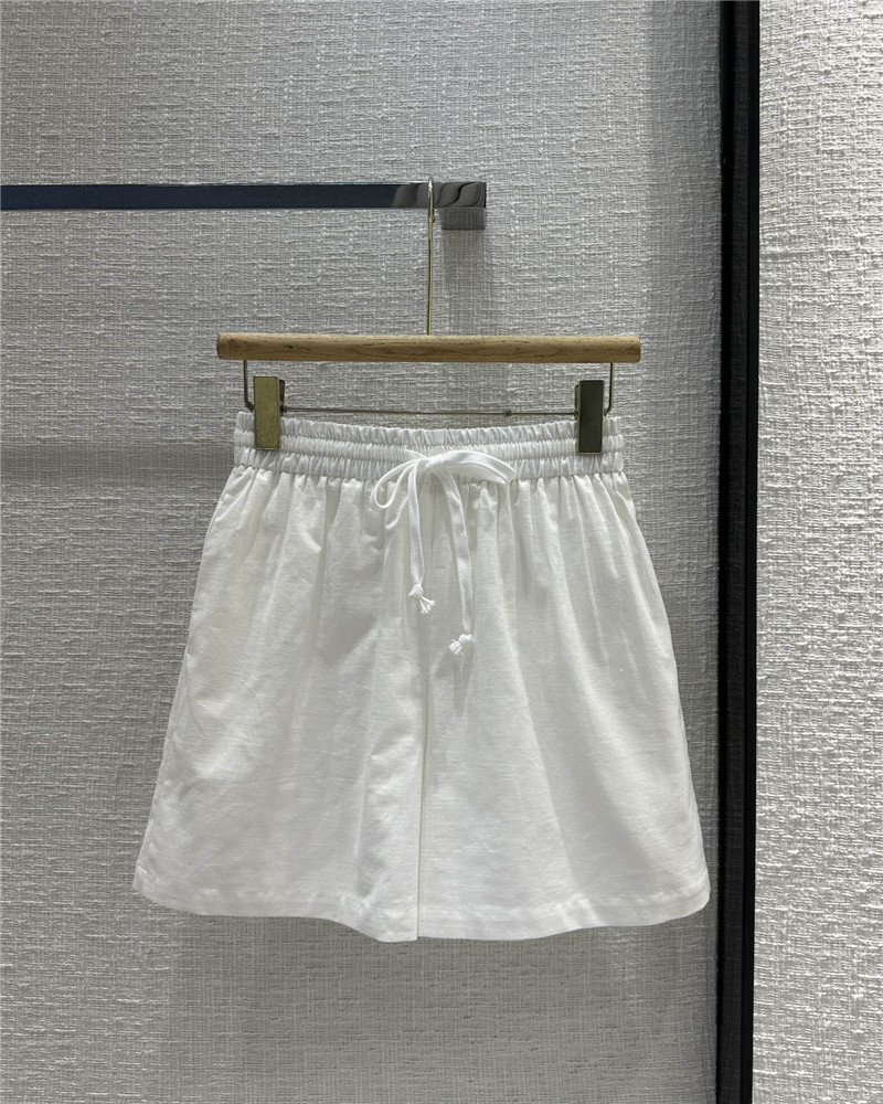 L0r0 P1ana linen casual shorts suit cheap replica designer clothes