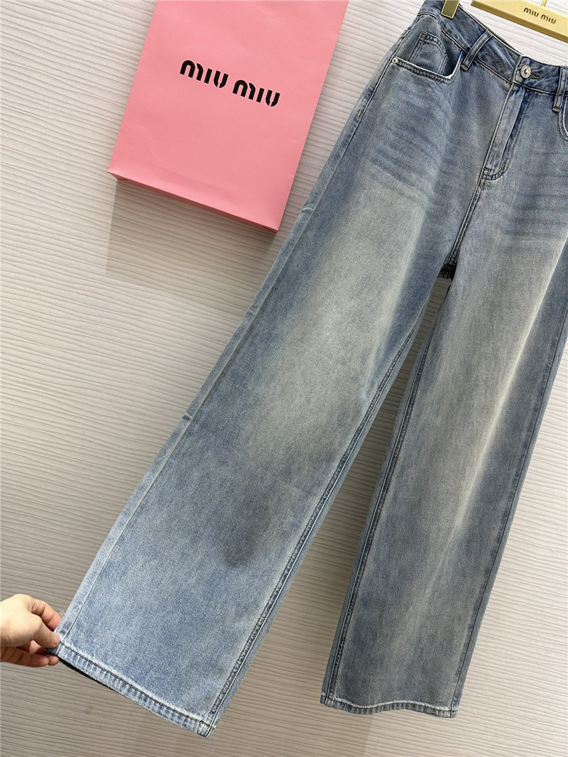 D10r washed jeans replica designer clothes