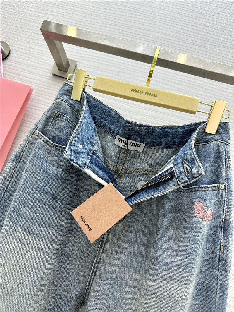 D10r washed jeans replica designer clothes