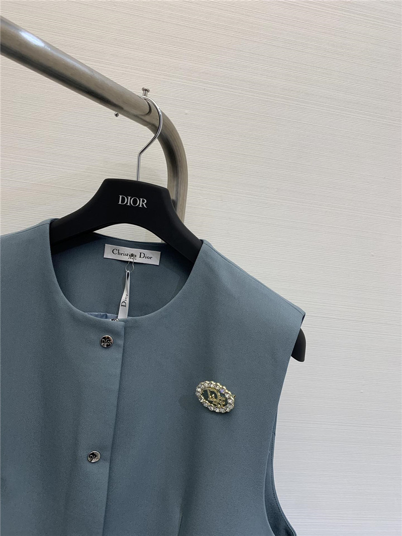 D10r single breasted silhouette vest replica d&g clothing