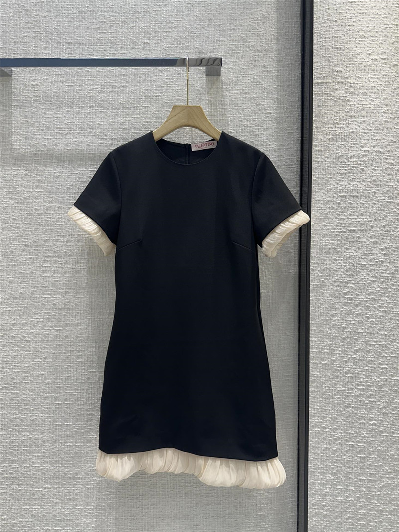 Va1e*ntin0 short sleeve dress replica designer clothes