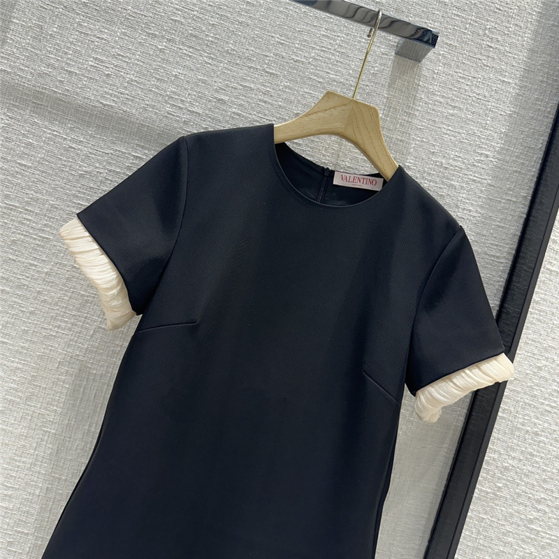 Va1e*ntin0 short sleeve dress replica designer clothes