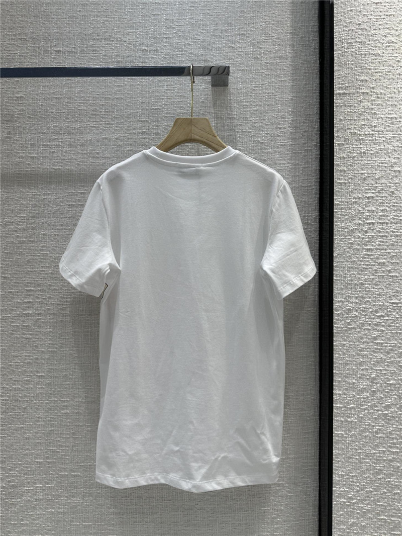 LANVIN printed T-shirt cheap designer replica clothes