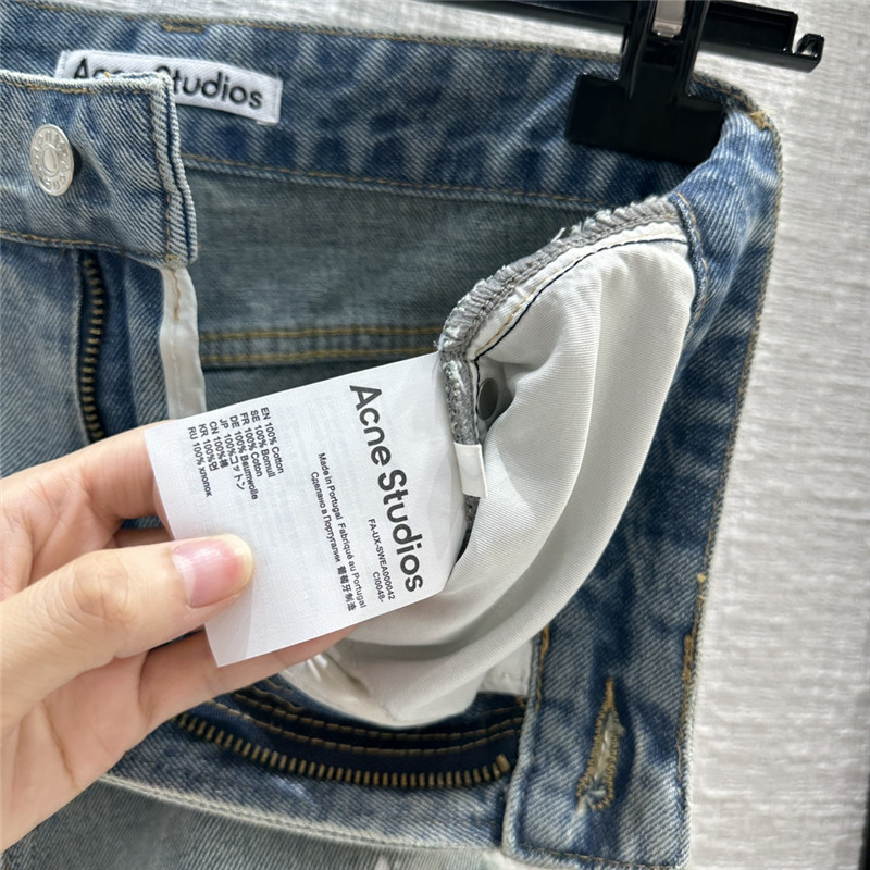 acne studios washed straight leg trousers replica d&g clothing