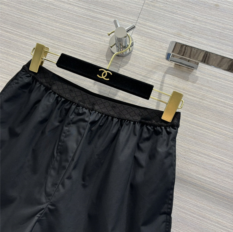 Ch**el double c webbing waist small hot pants replica clothing