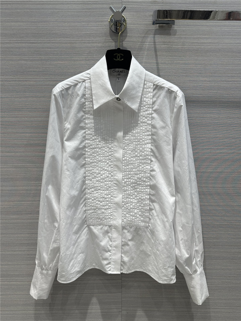 Ch**el french elegant palace style shirt replica clothes