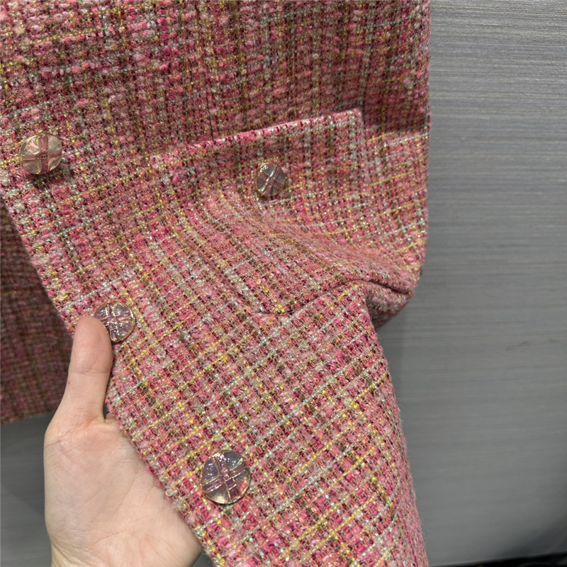 Ch**el woven tweed dress replica d&g clothing