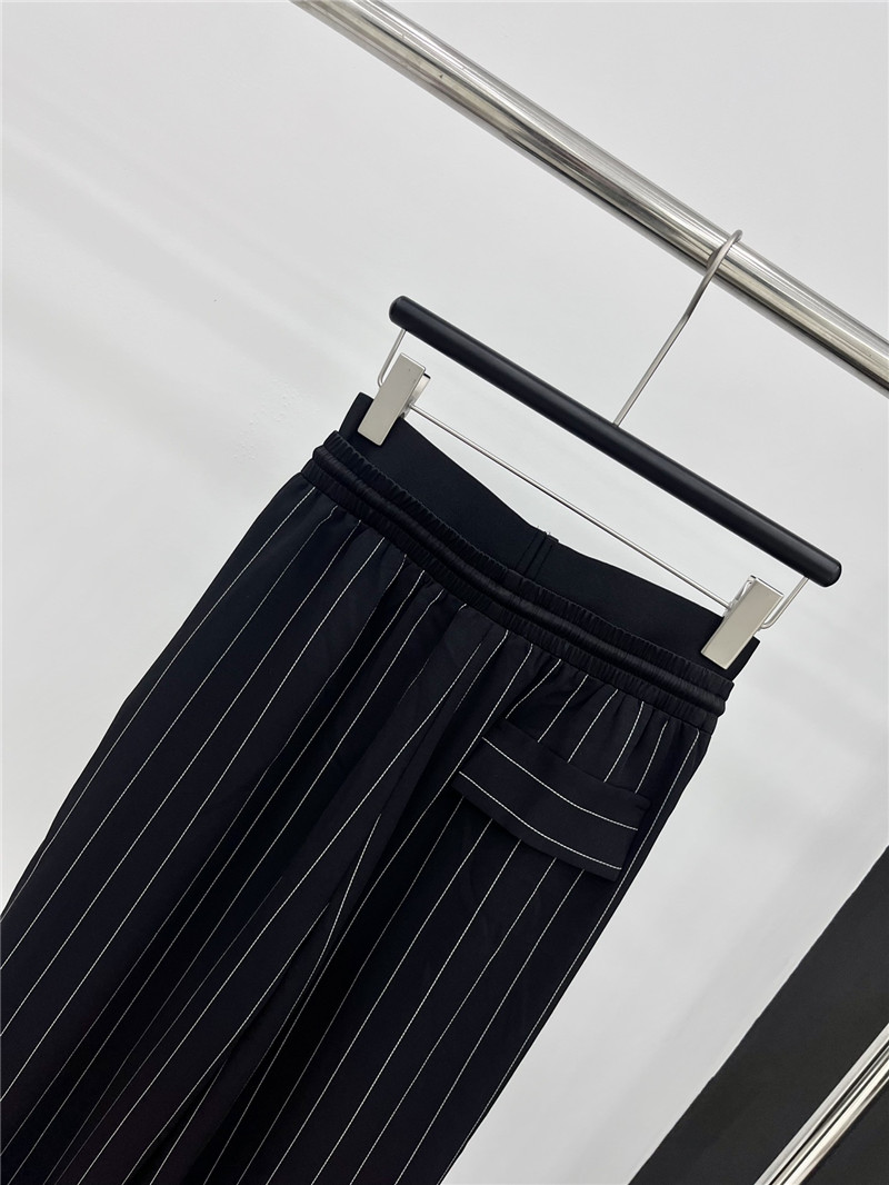 A1exa*der wang elastic double waist casual pants replica clothing