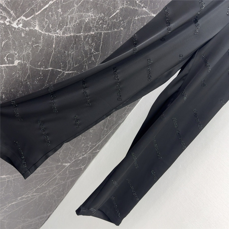 a1exa*der wang D1am0nd-embellished straight-leg pants