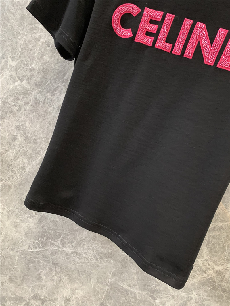 Ce1i*e round neck short sleeve t-shirt replica designer clothes