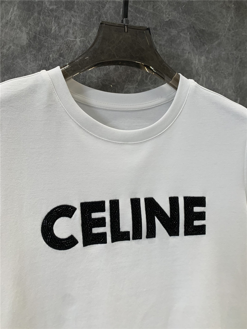 Ce1i*e round neck short sleeve t-shirt replica designer clothes
