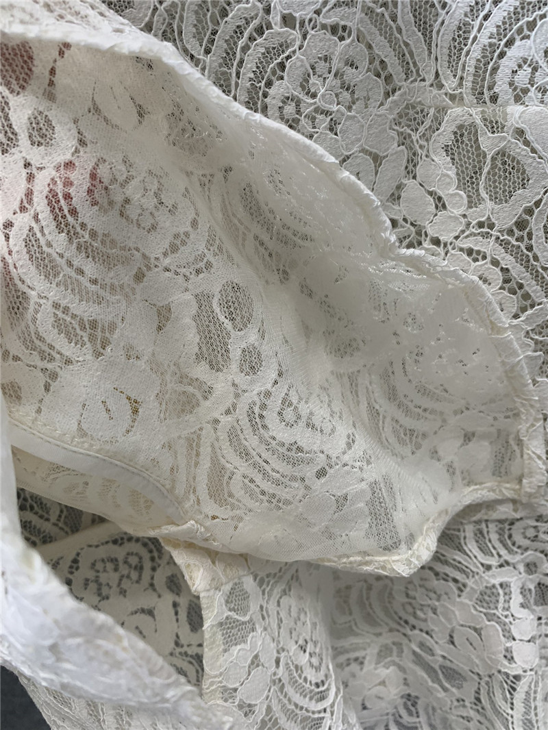 Ce1i*e thin lace waist mini jacket replica d&g clothing