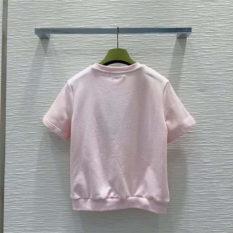 Gvc*1 round neck t-shirt + elastic shorts set replica d&g clothing