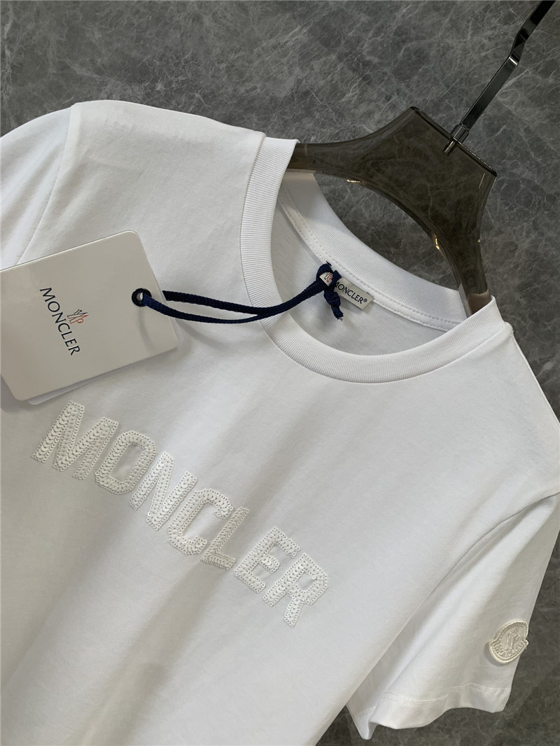 Moncler round neck short sleeve T-shirt replica designer clothes