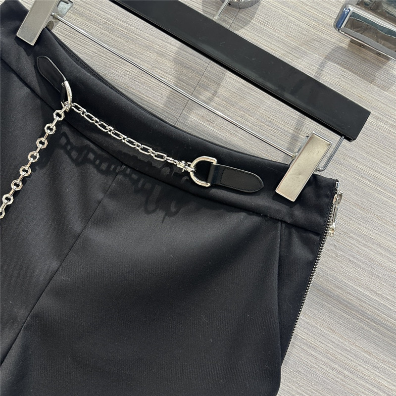 H**me5 metal chain straight shorts replica clothing
