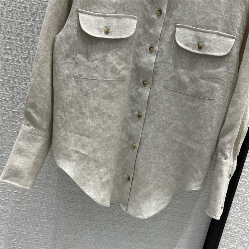 L0r0 P1ana linen shirt replica designer clothing websites