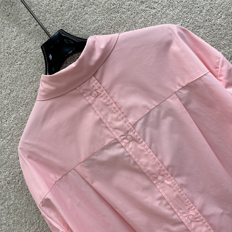 F**di long-sleeved shirt + high-waist casual pants replica clothes