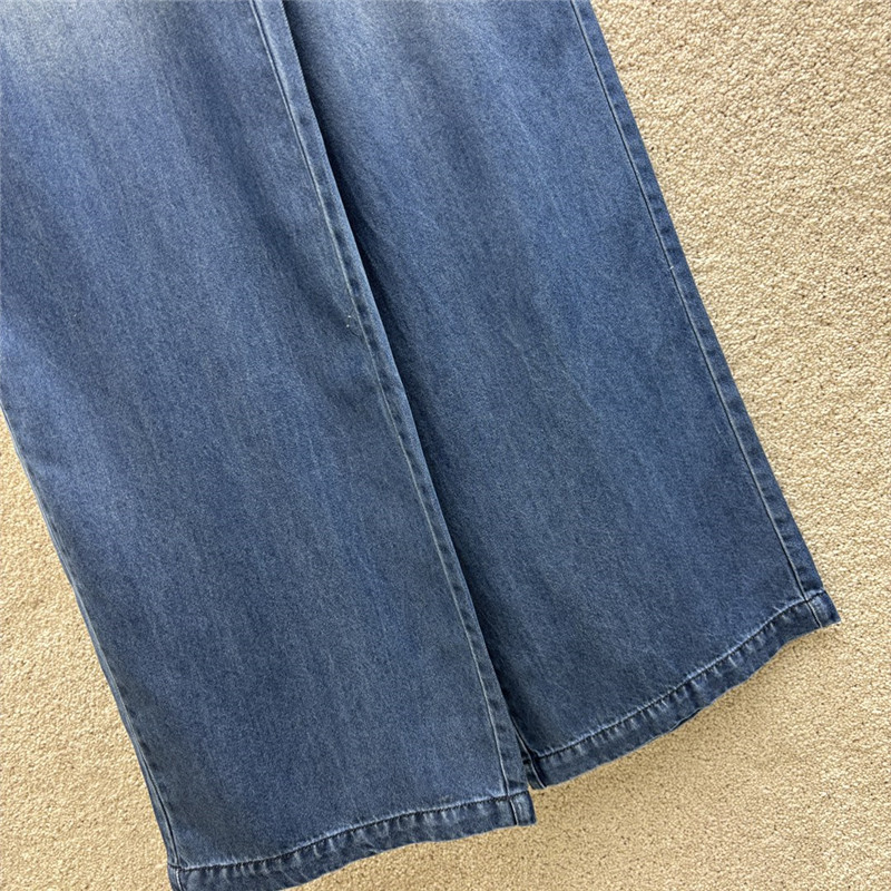 Ch**el gradient straight jeans replica d&g clothing