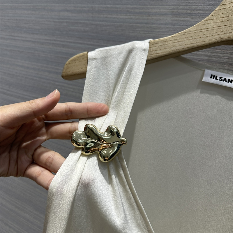 jil sander acetate vest dress replica clothing