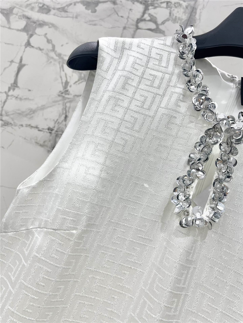 Balmain waist sleeveless dress replica d&g clothing