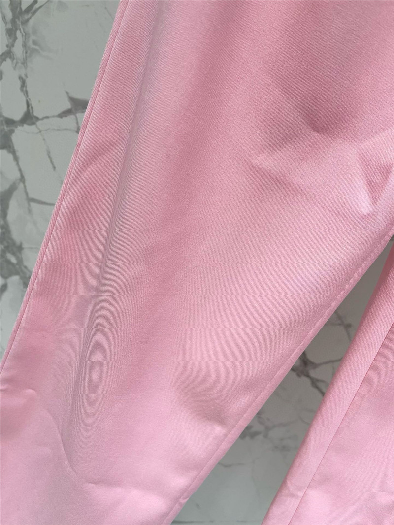Y51 pink suit + trousers replica clothing