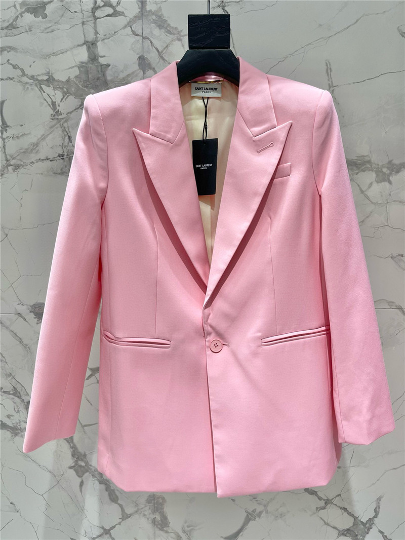 Y51 pink suit + trousers replica clothing